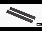 Thule ProBar Evo Roof Bars Aluminum fits Audi A4 Avant 2002-2004 5 doors with Raised Rails Thule - Bars 4 Cars