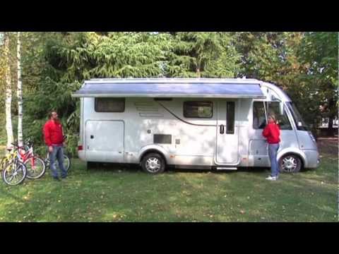 Fiamma F45S 375cm Awning Titanium Case Royal Blue Fabric Motorhome Caravan Fiamma - Dynamic Drive