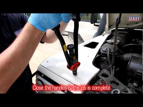 Sealey Threaded Nut Riveter Short-Arm AK3984 Sealey - Dynamic Drive