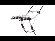 Thule Clip On 9104 three-bike hanging trunk bike rack aluminium Boot Bike Rack Thule - Dynamic Drive
