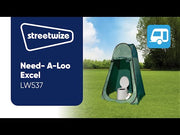 Leisurewize Camping Toilet Lightweight and Portable with Seat Festivals Outdoor Caravan - 5L Leisurewize - Dynamic Drive