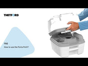 Thetford Porta Potti 565E Excellence Electric Flush Premium Chemical Toilet Thetford - Dynamic Drive