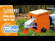 Purpleline Saracen High Security Hitch Lock - Fits Williams Trailers / Knott Purpleline - Dynamic Drive