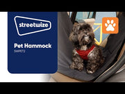 Universal Waterproof Car Rear Seat Cover Pet Hammock Streetwize - Dynamic Drive