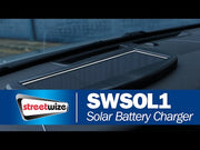 Car Van Boat Automotive 12v 1.5w Solar Trickle Panel Battery Charger Maintainer Streetwize - Dynamic Drive