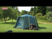 Coleman Octagon Green 8 Person Blackout Tent Camping Festival Outdoors Garden Coleman - Dynamic Drive
