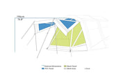 Zempire Pro III/II Awning Wall Set V2 Tent Accessory Zempire - Dynamic Drive