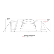 Pro III V2 Inflatable Air Tent PRO SERIES Zempire - Dynamic Drive