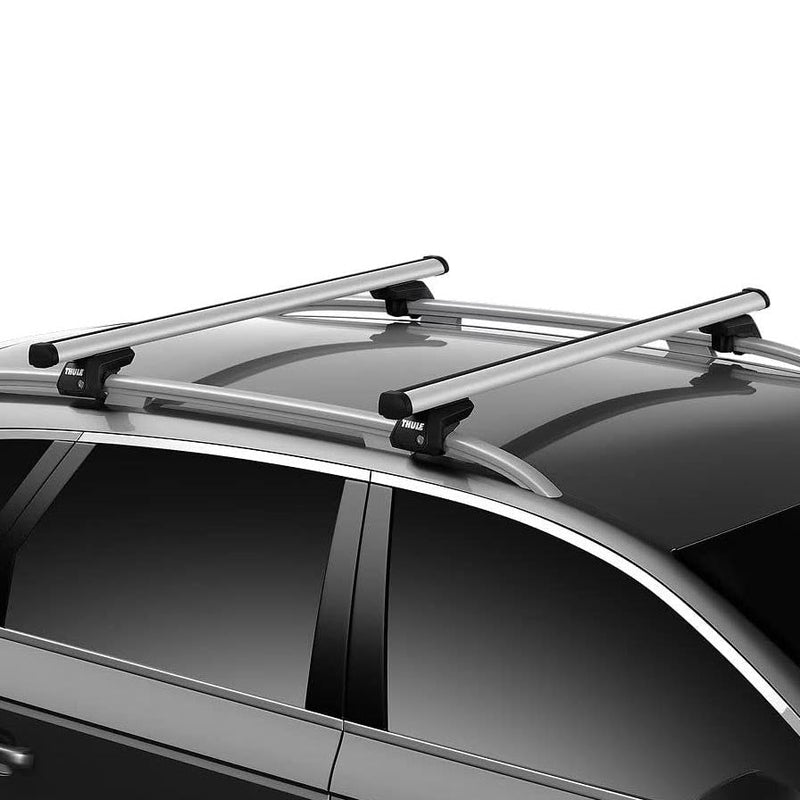 Thule ProBar Evo Roof Bars Aluminum fits Audi A4 Avant 2002-2004 5 doors with Raised Rails Thule - Bars 4 Cars