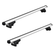 Thule ProBar Evo Roof Bars Aluminum fits Audi A6 Allroad 2012-2018 5 doors with Raised Rails Thule - Bars 4 Cars