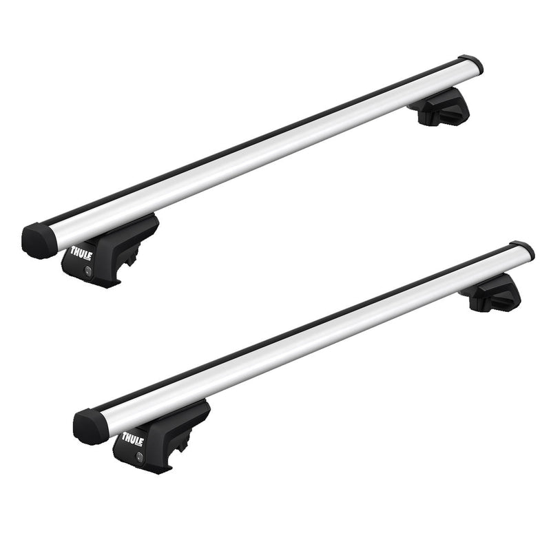 Thule ProBar Evo Roof Bars Aluminum fits Audi A6 Allroad 2012-2018 5 doors with Raised Rails Thule - Bars 4 Cars
