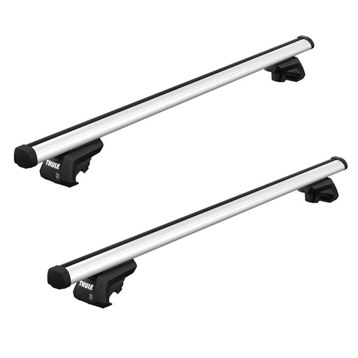 Thule ProBar Evo Roof Bars Aluminum fits Audi A6 Allroad 2012-2018 5 doors with Raised Rails Thule - Bars 4 Cars