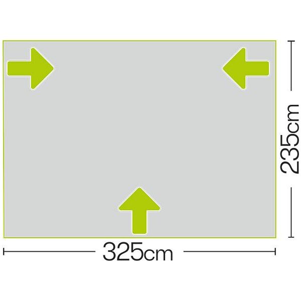 Quest Falcon 325 Super Lightweight Air Inflatable Caravan Porch Awning 2022 Quest - Dynamic Drive