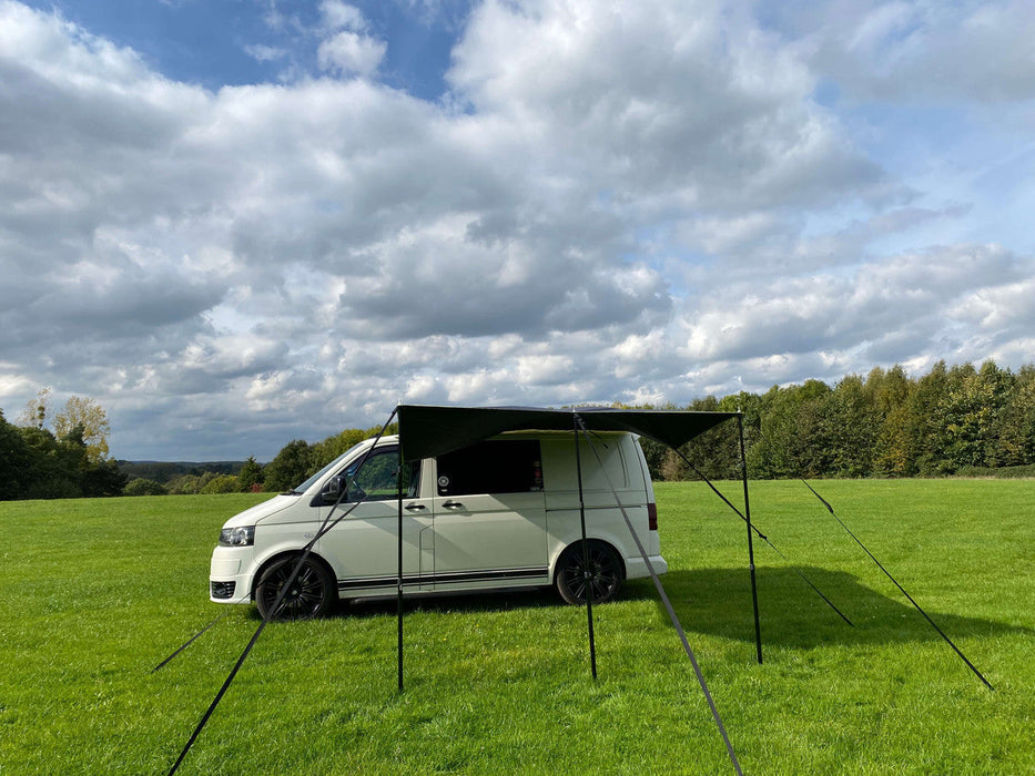 Olpro Rectangle Canopy/Shade (Charcoal) Olpro - Dynamic Drive