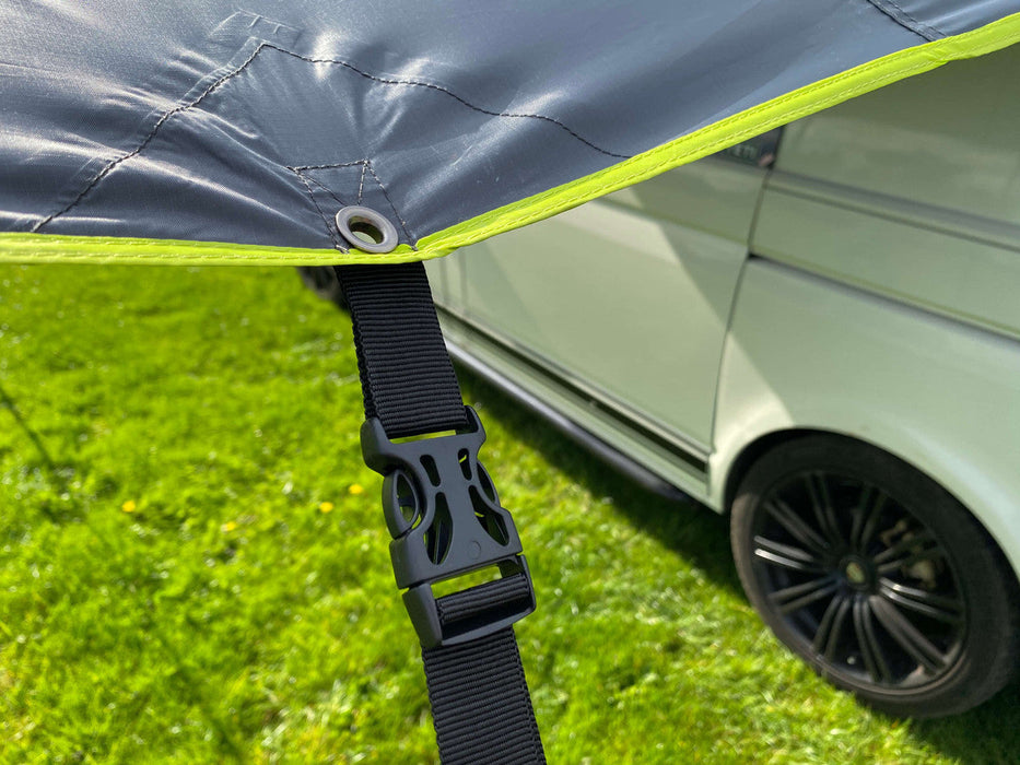 Olpro Rectangle Canopy/Shade (Charcoal) Olpro - Dynamic Drive