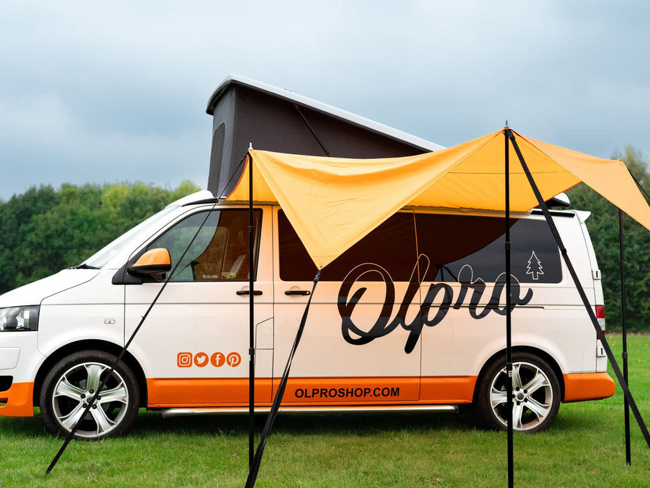 Olpro Rectangle Canopy/Shade (Orange l) Olpro - Dynamic Drive