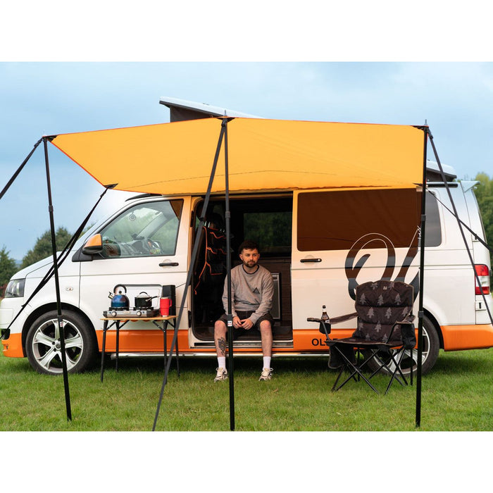 Olpro Rectangle Canopy/Shade (Orange l) Olpro - Dynamic Drive