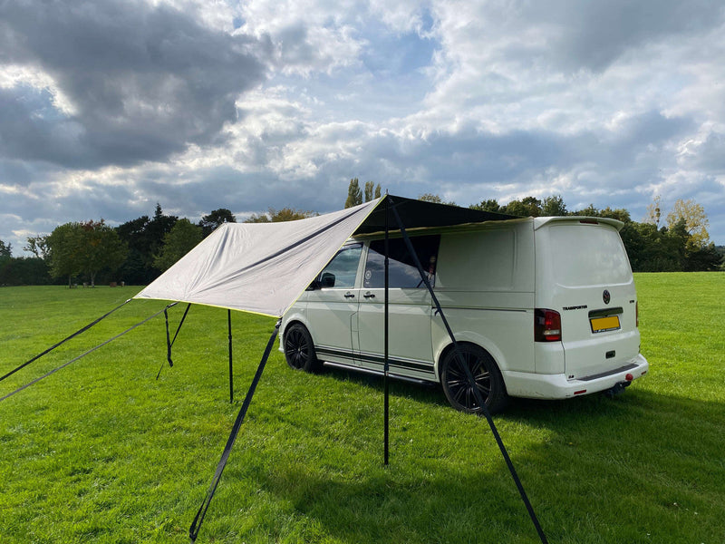 Olpro Rectangle Canopy/Shade (Charcoal) Olpro - Dynamic Drive