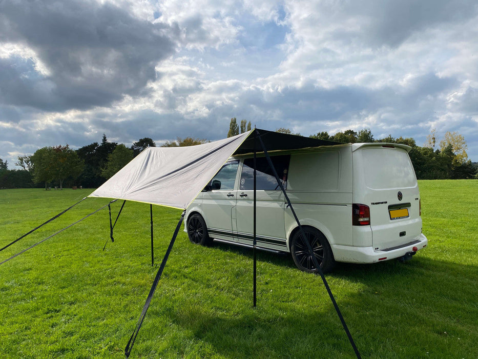 Olpro Rectangle Canopy/Shade (Charcoal) Olpro - Dynamic Drive