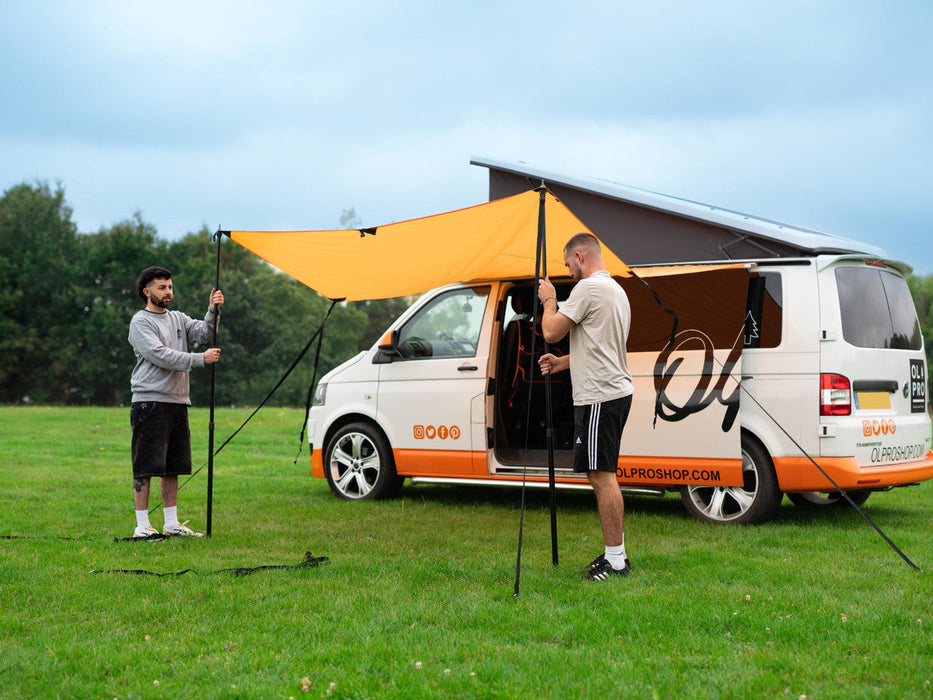 Olpro Rectangle Canopy/Shade (Orange l) Olpro - Dynamic Drive
