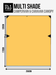 Olpro Rectangle Canopy/Shade (Orange l) Olpro - Dynamic Drive
