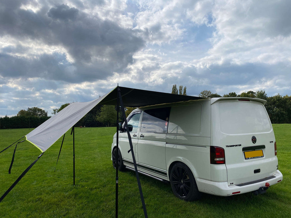 Olpro Rectangle Canopy/Shade (Charcoal) Olpro - Dynamic Drive