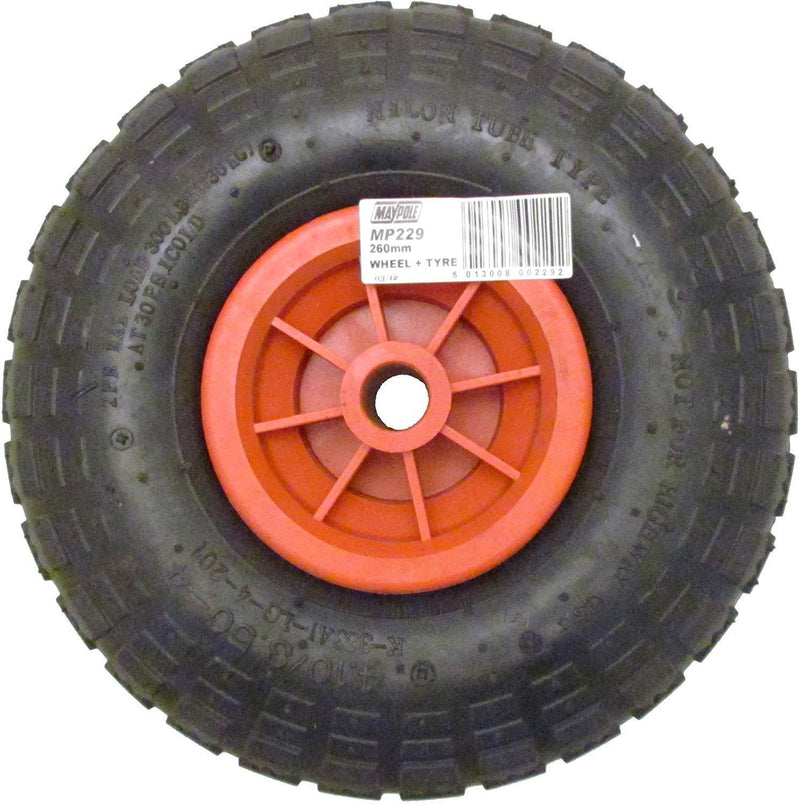 Replacement Pneumatic 260mm Jockey Wheel for 48mm Jockey Wheel fits MP437 Maypole - Dynamic Drive