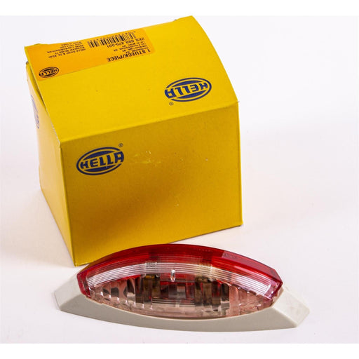 Right Hella Red And White Clear Side End Marker Lamps Lights Caravan Motorhome Hella - Dynamic Drive