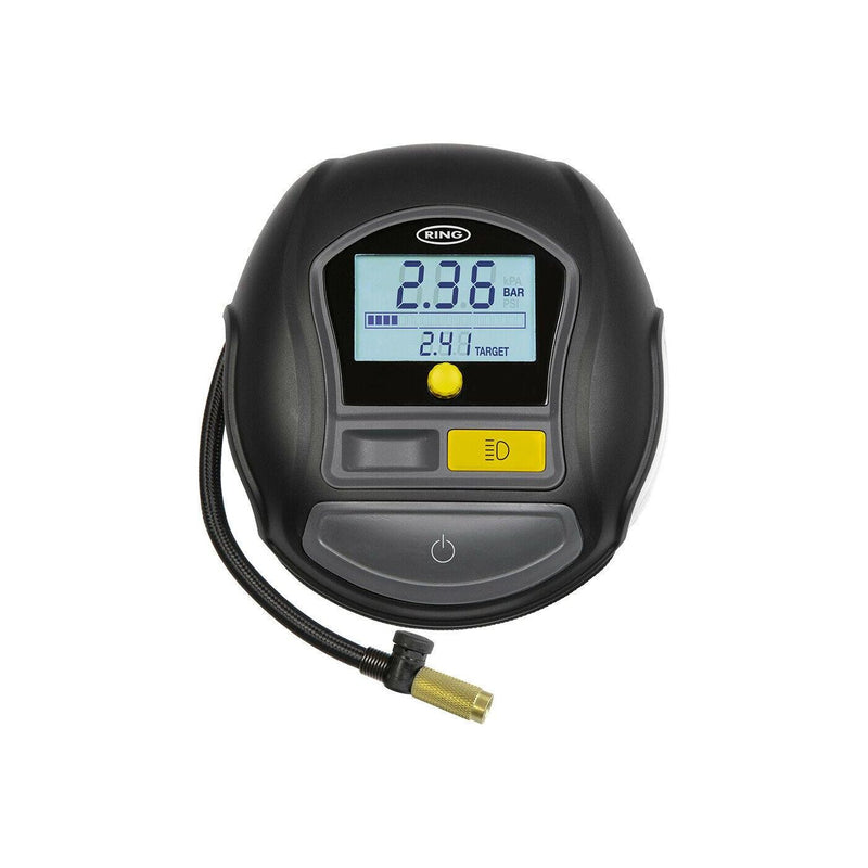 Ring 12v Rapid Digital Tyre Inflator Ring Automotive - Dynamic Drive