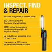 Ring MAGFLEX SLIM500 Rechargeable Slim Inspection Lamp Ring Automotive - Dynamic Drive