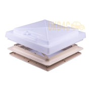 Roof Vent Sky Light Caravan Motorhome 280 x 280mm Flynet Beige MPK Rooflight MPK - Dynamic Drive