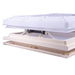 Roof Vent Sky Light Caravan Motorhome 400 x 400mm Flynet White MPK Rooflight MPK - Dynamic Drive