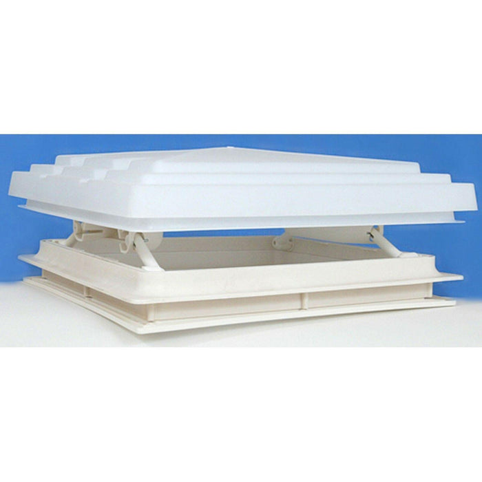 Roof Vent Sky Light Caravan Motorhome 400 x 400mm Flynet White MPK Rooflight MPK - Dynamic Drive