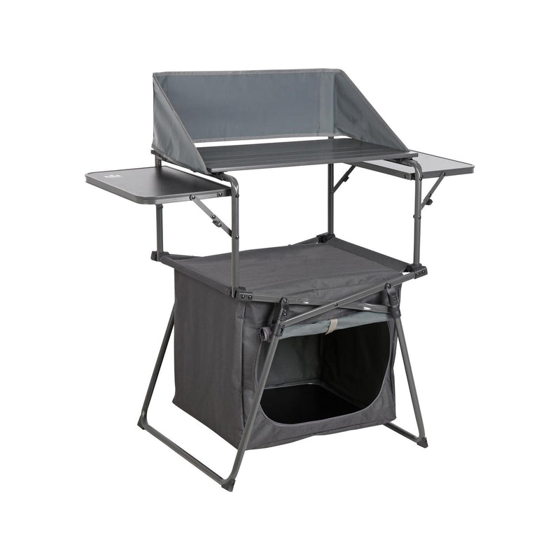 Royal Camping Kitchen Stand With Windshield And Storage Easy Up Royal - Dynamic Drive