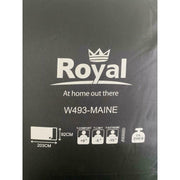 Royal Leisure Sleeping Bag Maine Premium 60Oz Camping Outdoors Travel Home Royal - Dynamic Drive