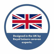 Royal Premium Caravan Front Towing Cover Protector Universal With Led Lights Royal - Dynamic Drive