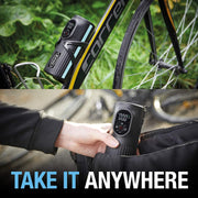 RTC2000 Ring Handheld Digital Tyre Inflator Air Compressor USB LED Cordless Ring Automotive - Dynamic Drive
