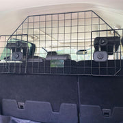 Sakura SS5453 Car Partition SUV Dog Guard Mesh Headrest In Black Sakura - Dynamic Drive