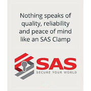 SAS HD3L Wheel Clamp, 12" to 16″ Rims, Trailer, Caravan SAS - Dynamic Drive