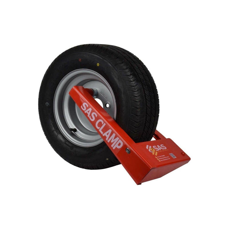 SAS HD4 Trailer Wheel Clamp For Floatation Tyres - 20.5 x 8-10 or 205/65D10 SAS - Dynamic Drive