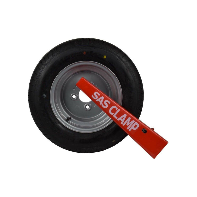 SAS HD4 Trailer Wheel Clamp For Floatation Tyres - 20.5 x 8-10 or 205/65D10 SAS - Dynamic Drive