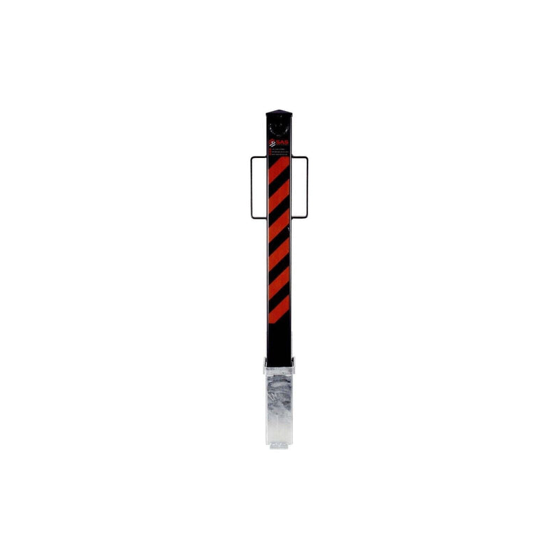 SAS Heavy Duty Concrete In Removable Driveway Security Safety Post Warranty SAS - Dynamic Drive