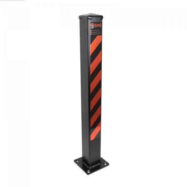 SAS Heavy Duty Fixed Bolt Down Security Post with Bolts SAS - Dynamic Drive