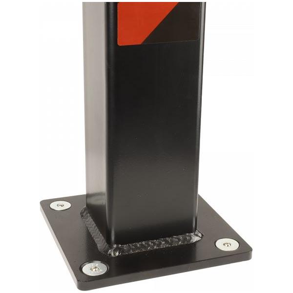 SAS Heavy Duty Fixed Bolt Down Security Post with Bolts SAS - Dynamic Drive