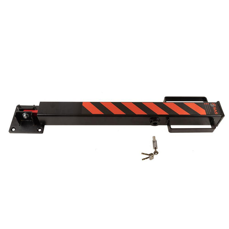 SAS Heavy Duty Security Post Folding Bolt Down Safety Post SAS - Dynamic Drive