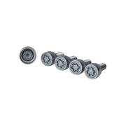 SAS M12x1.5 Premium Locking Wheel Bolts – 4 Pack (Spherical Seat Bolts for Alloys) SAS - Dynamic Drive