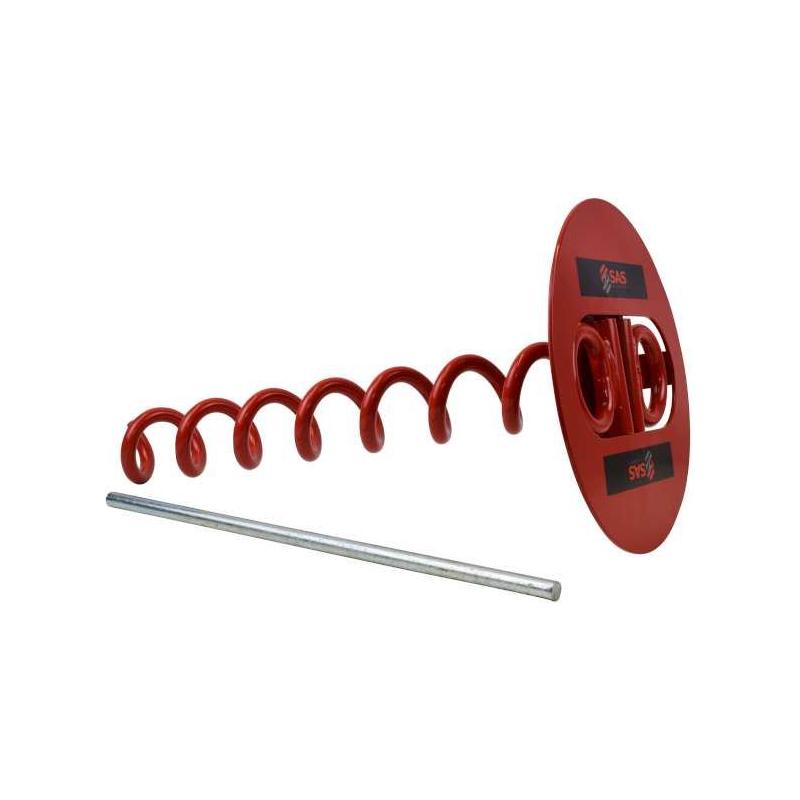 SAS Screw In Soft Ground Securing Point Anchor 400mm Caravan Camping SAS - Dynamic Drive