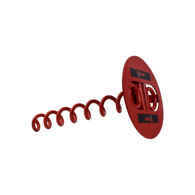 SAS Screw In Soft Ground Securing Point Anchor 400mm Caravan Camping SAS - Dynamic Drive