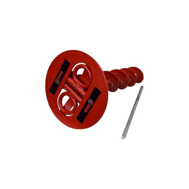 SAS Screw In Soft Ground Securing Point Anchor 500mm Caravan Camping SAS - Dynamic Drive