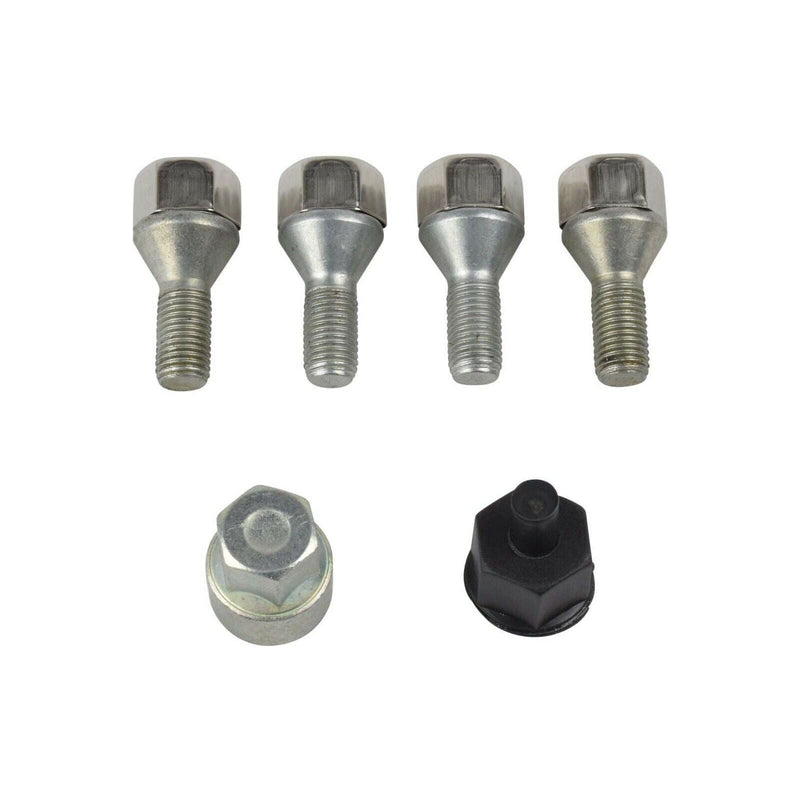 SAS Security 4 Locking Wheel Bolts M12 X 1.5 Caravan Trailer Motorhome SAS - Dynamic Drive